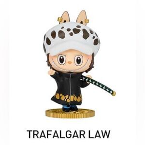 Pop Mart The Monsters Labubu x One Piece Figure in Trafalgar Law